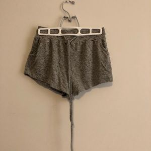 Grey soft shorts